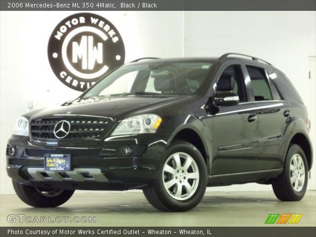 2006 Mercedes-Benz ML 350 4Matic in Black