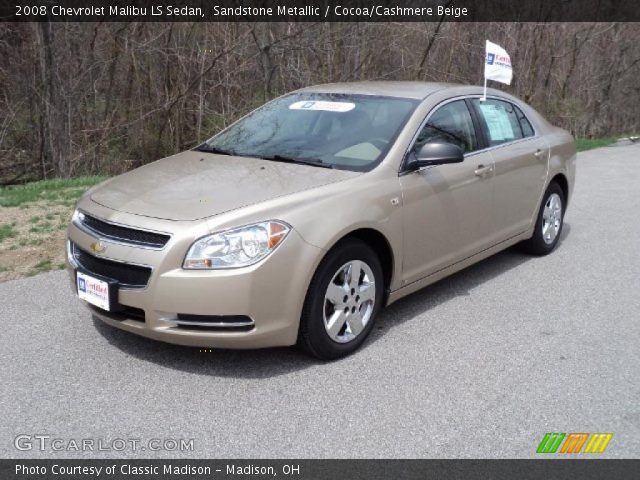 2008 Chevrolet Malibu LS Sedan in Sandstone Metallic