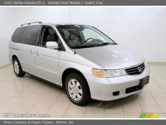 2002 Honda Odyssey EX-L in Starlight Silver Metallic