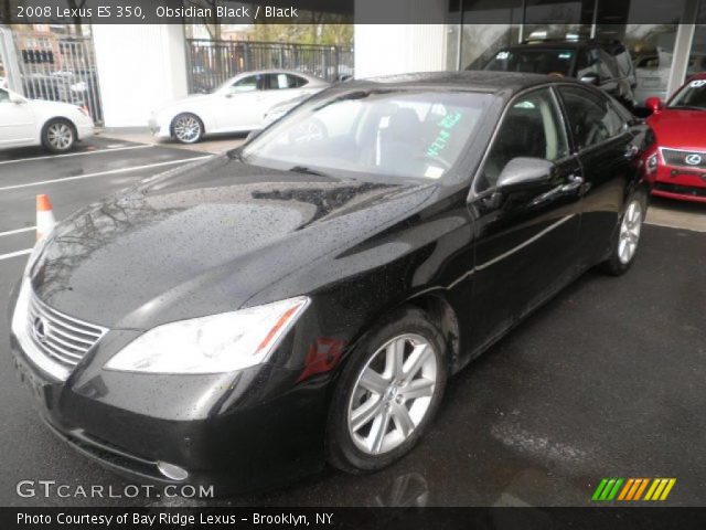 2008 Lexus ES 350 in Obsidian Black
