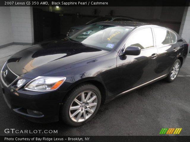 2007 Lexus GS 350 AWD in Black Sapphire Pearl