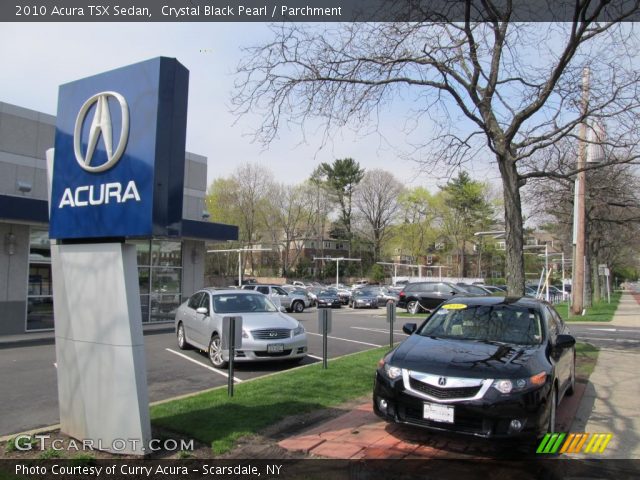2010 Acura TSX Sedan in Crystal Black Pearl