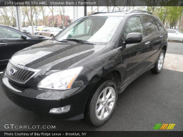 2009 Lexus RX 350 AWD in Obsidian Black