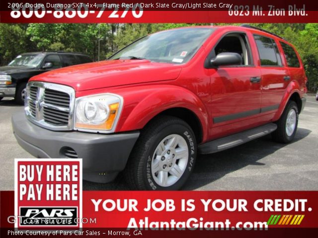2006 Dodge Durango SXT 4x4 in Flame Red