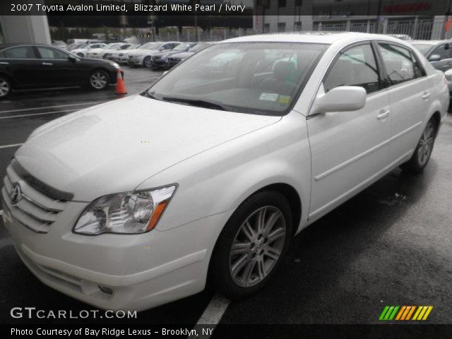 2007 Toyota Avalon Limited in Blizzard White Pearl