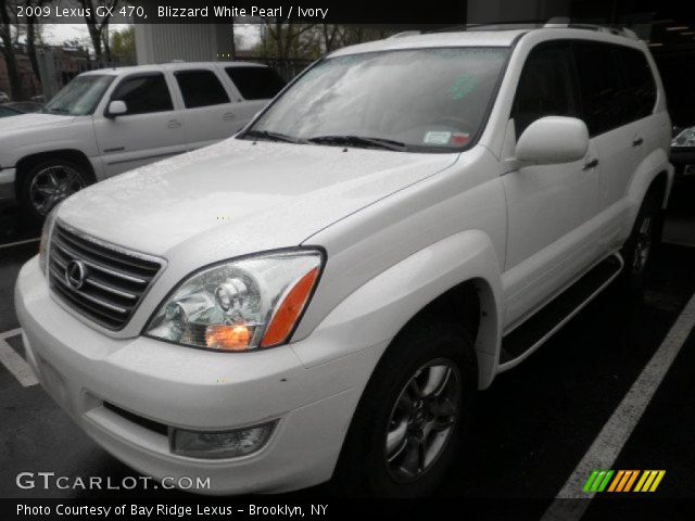 2009 Lexus GX 470 in Blizzard White Pearl