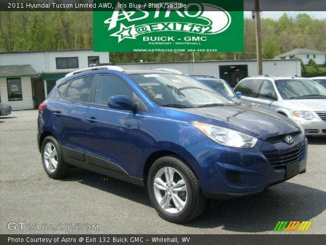 2011 Hyundai Tucson Limited AWD in Iris Blue