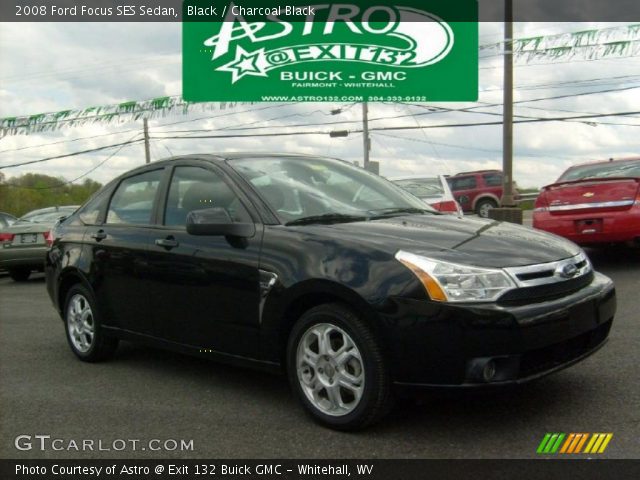 2008 Ford Focus SES Sedan in Black