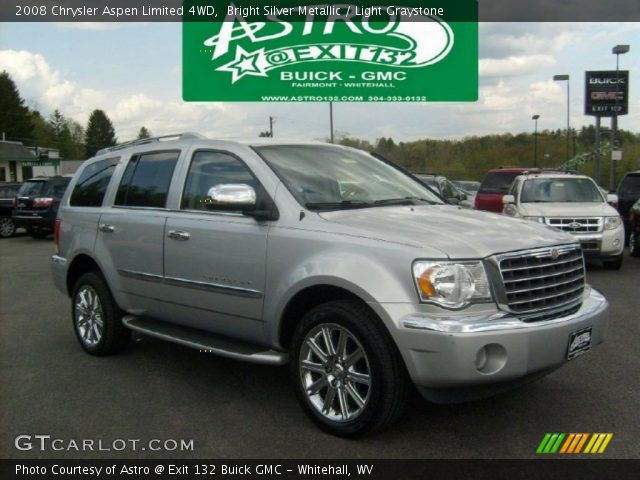 2008 Chrysler Aspen Limited 4WD in Bright Silver Metallic