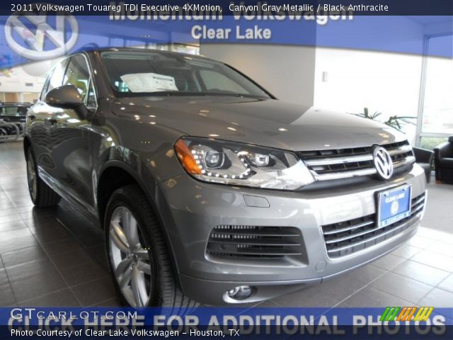 2011 Volkswagen Touareg TDI Executive 4XMotion in Canyon Gray Metallic