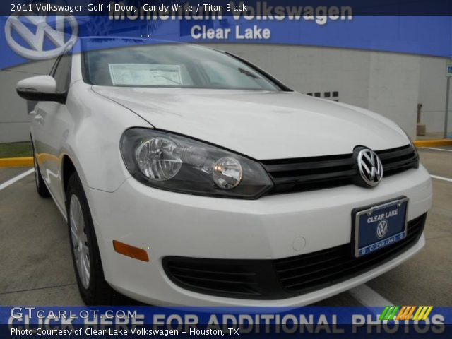 2011 Volkswagen Golf 4 Door in Candy White