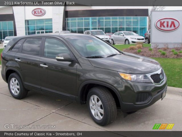 2011 Kia Sorento LX in Tuscan Olive