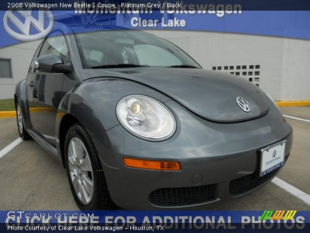 2008 Volkswagen New Beetle S Coupe in Platinum Grey