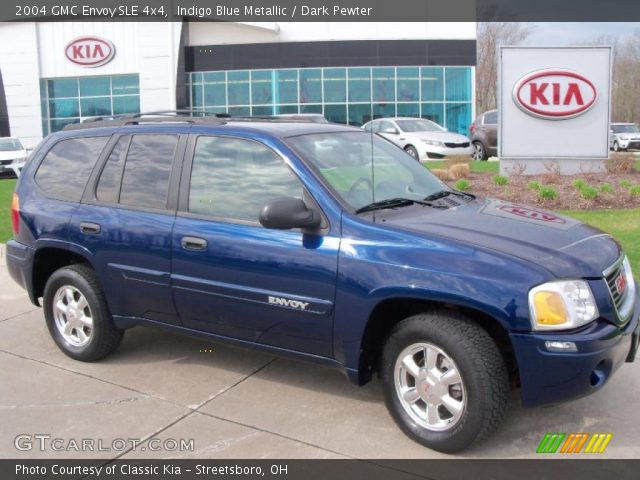 2004 GMC Envoy SLE 4x4 in Indigo Blue Metallic