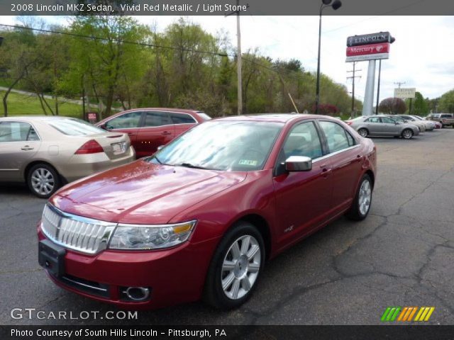 2008 Lincoln MKZ Sedan in Vivid Red Metallic