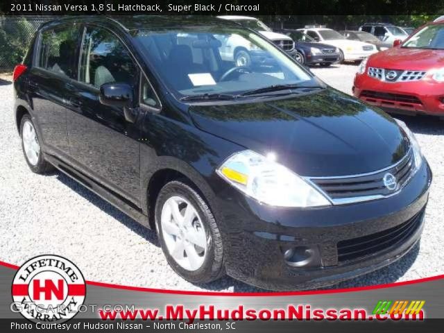 2011 Nissan Versa 1.8 SL Hatchback in Super Black