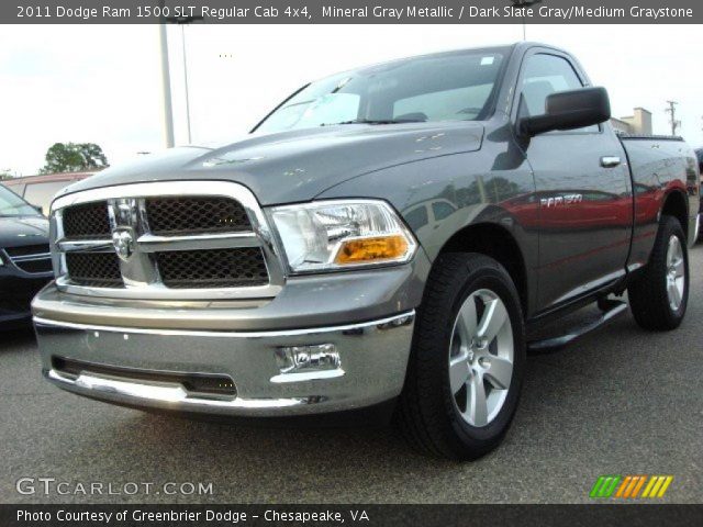 2011 Dodge Ram 1500 SLT Regular Cab 4x4 in Mineral Gray Metallic