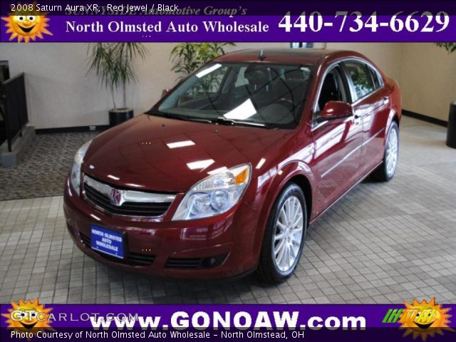 2008 Saturn Aura XR in Red Jewel