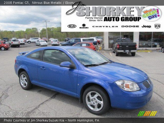 2008 Pontiac G5  in Nitrous Blue Metallic