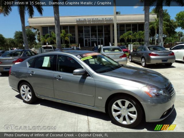 2007 Infiniti M 35 Sedan in Diamond Graphite Metallic