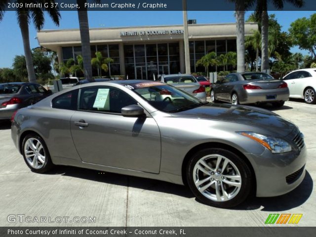 2009 Infiniti G 37 Coupe in Platinum Graphite