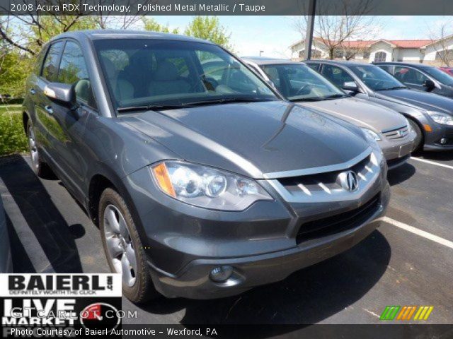 2008 Acura RDX Technology in Polished Metal Metallic