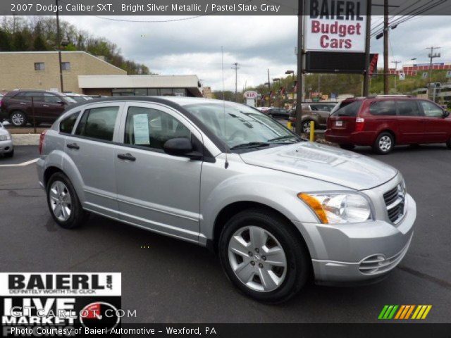 2007 Dodge Caliber SXT in Bright Silver Metallic