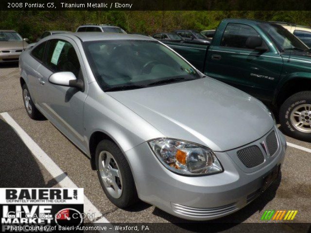 2008 Pontiac G5  in Titanium Metallic