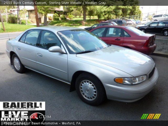 2003 Buick Century Custom in Sterling Silver Metallic