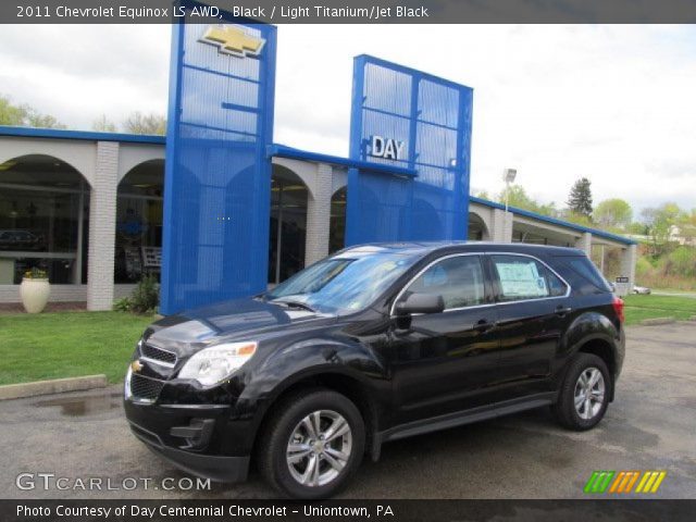 2011 Chevrolet Equinox LS AWD in Black