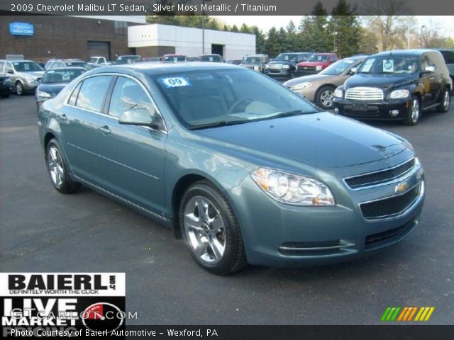2009 Chevrolet Malibu LT Sedan in Silver Moss Metallic