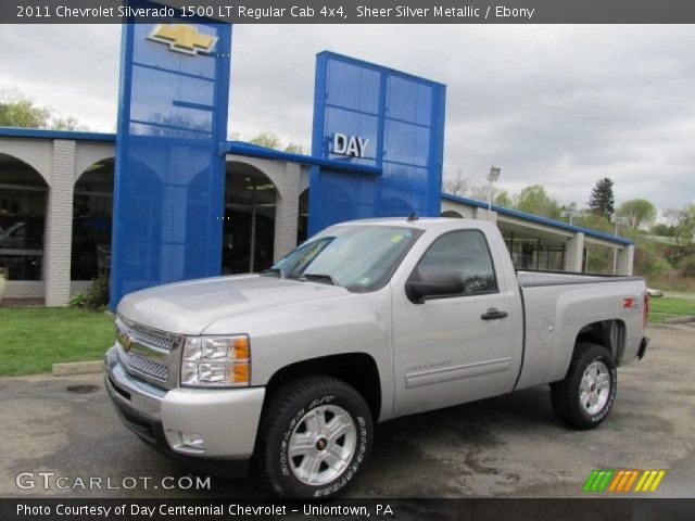 2011 Chevrolet Silverado 1500 LT Regular Cab 4x4 in Sheer Silver Metallic