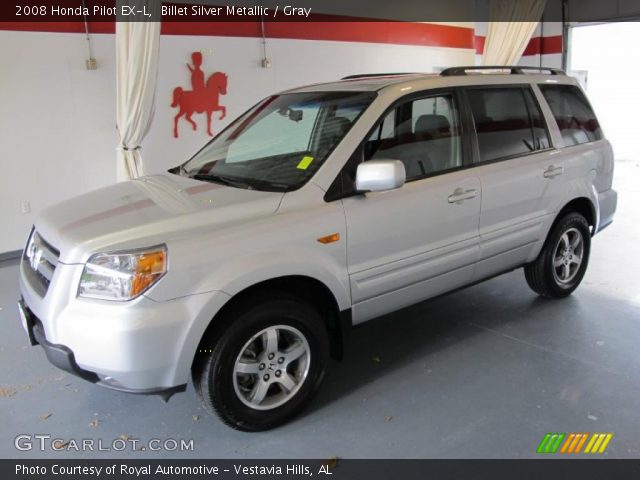 2008 Honda Pilot EX-L in Billet Silver Metallic