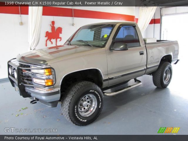 1998 Chevrolet C/K K1500 Regular Cab 4x4 in Pewter Metallic