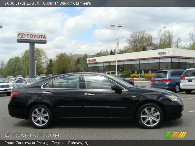 2008 Lexus ES 350 in Obsidian Black