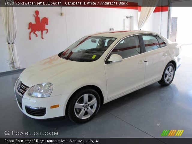 2008 Volkswagen Jetta SE Sedan in Campanella White