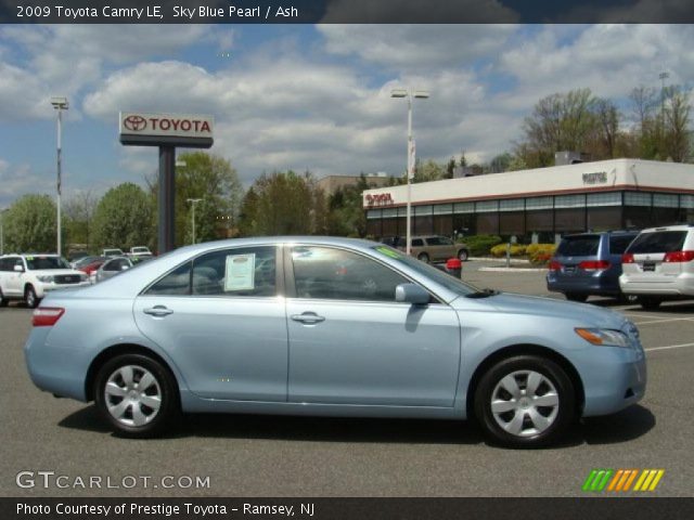 2009 Toyota Camry LE in Sky Blue Pearl
