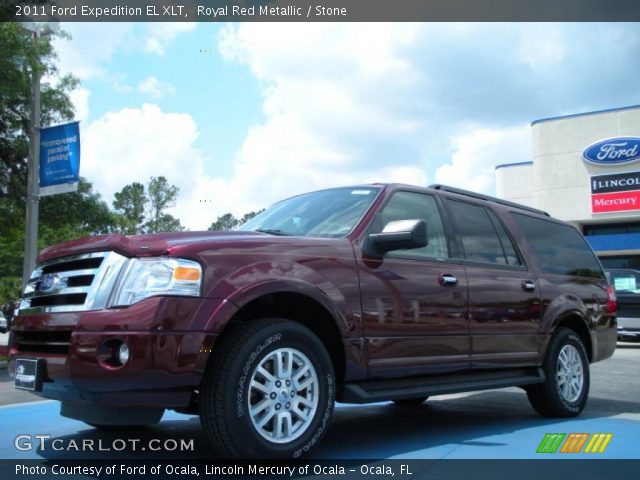 2011 Ford Expedition EL XLT in Royal Red Metallic