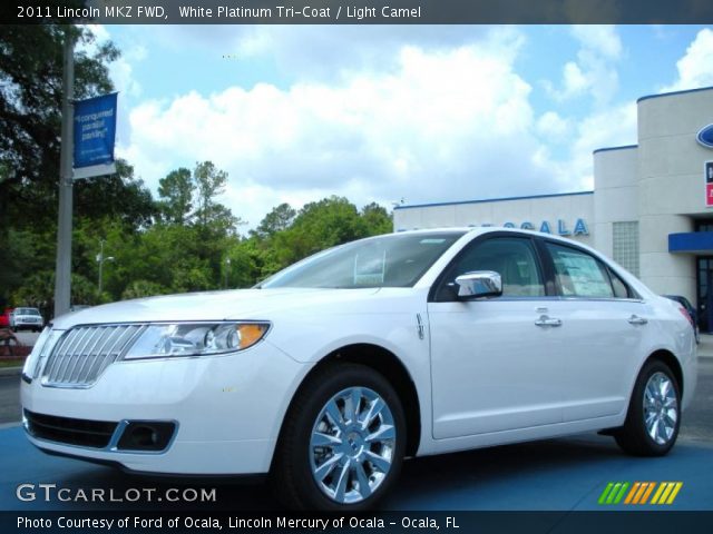 2011 Lincoln MKZ FWD in White Platinum Tri-Coat