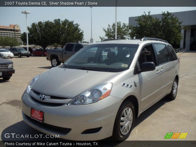 2007 Toyota Sienna CE in Silver Shadow Pearl