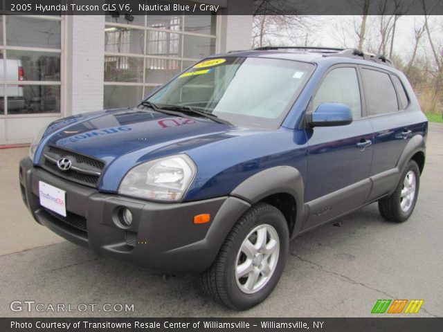 2005 Hyundai Tucson GLS V6 in Nautical Blue