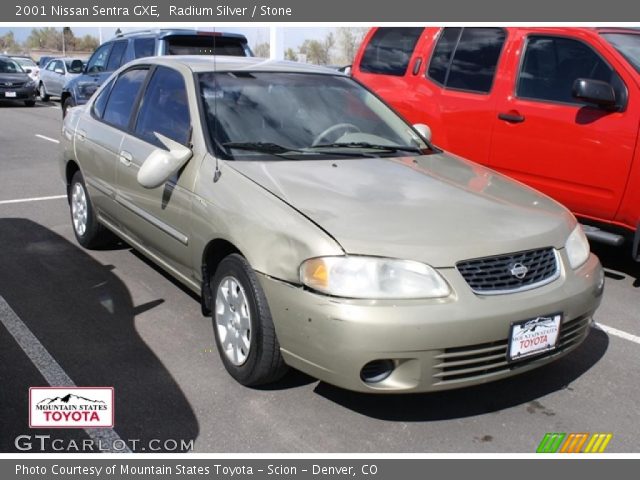 2001 Nissan Sentra GXE in Radium Silver