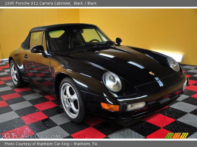 1995 Porsche 911 Carrera Cabriolet in Black