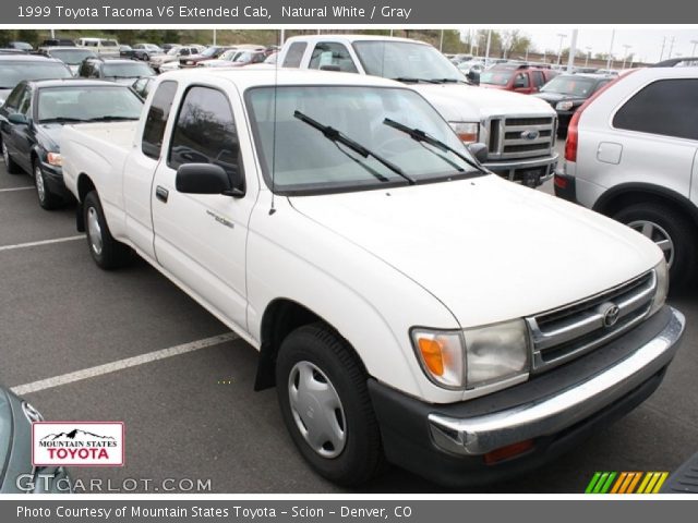 1999 Toyota Tacoma V6 Extended Cab in Natural White