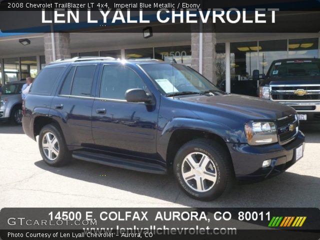 2008 Chevrolet TrailBlazer LT 4x4 in Imperial Blue Metallic
