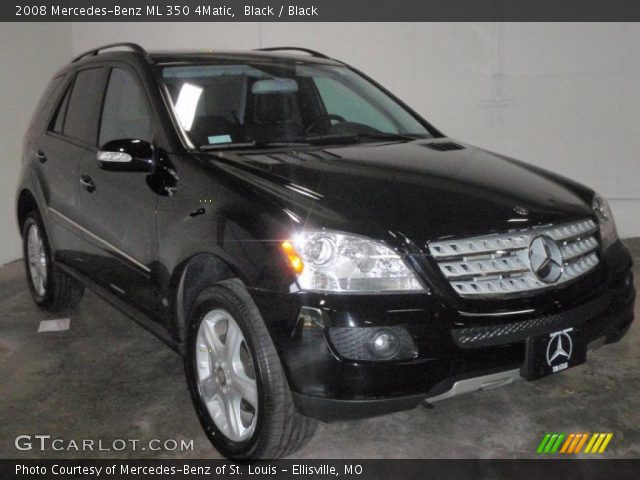 2008 Mercedes-Benz ML 350 4Matic in Black