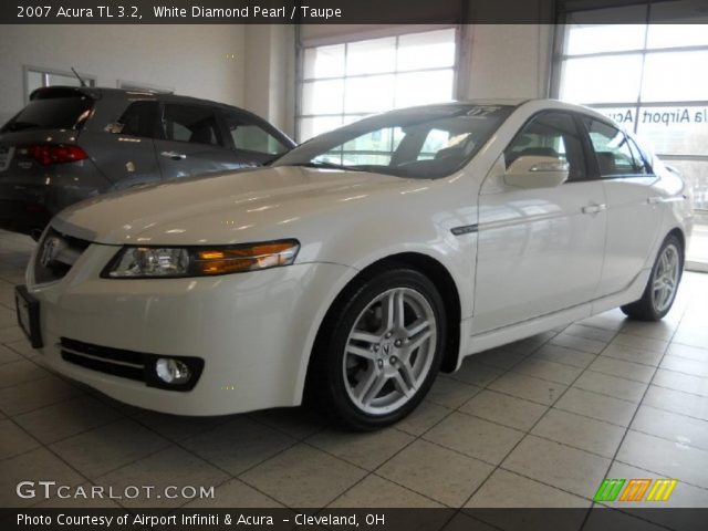 2007 Acura TL 3.2 in White Diamond Pearl