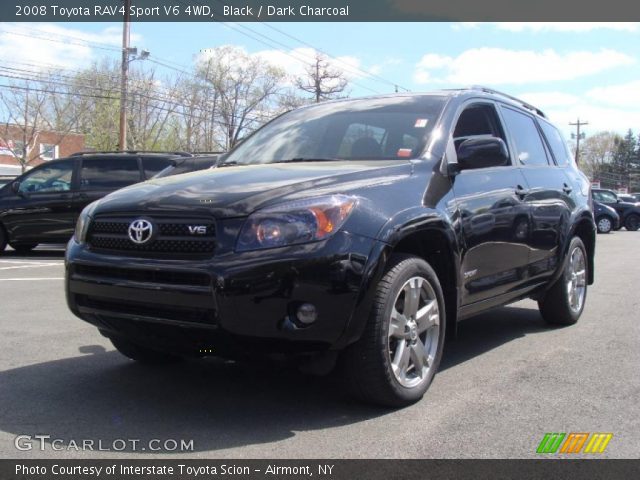 2008 Toyota RAV4 Sport V6 4WD in Black