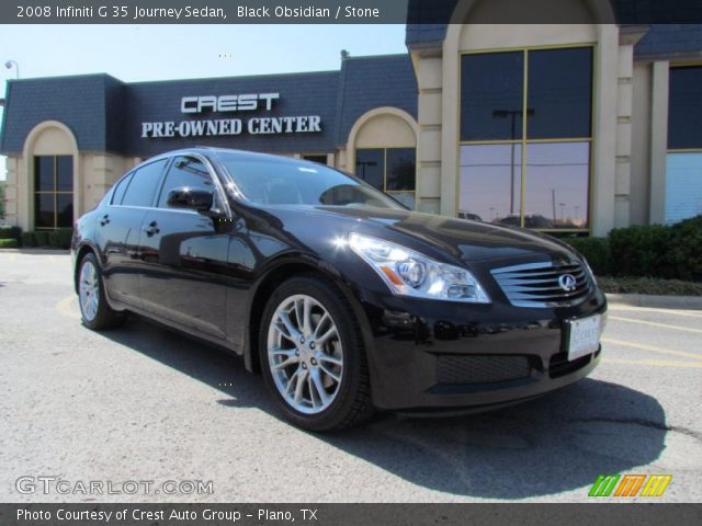 2008 Infiniti G 35 Journey Sedan in Black Obsidian