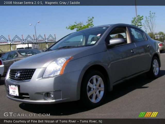 2008 Nissan Sentra 2.0 S in Magnetic Gray